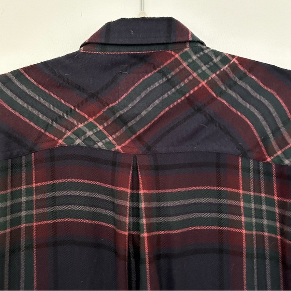 Rails Hunter Plaid Shirt Flannel Button Up Dark Grunge Cabincore Size Medium - Picture 5 of 8